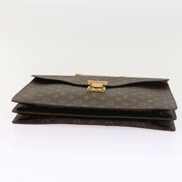LOUIS VUITTON Monogram Serviette Conseiller Briefcase M53331 LV Auth th4054 - Picture 5 of 16